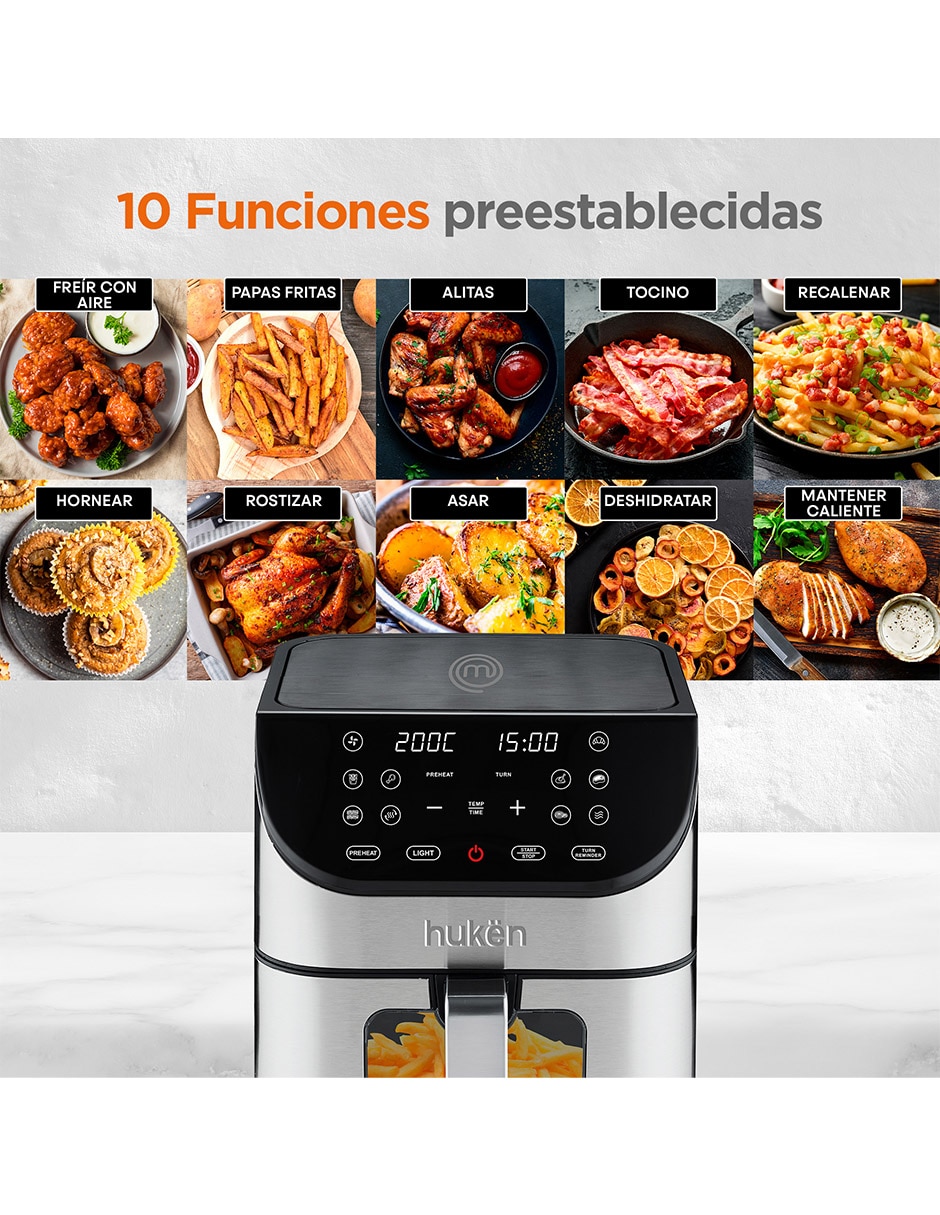 Freidora de aire 6 L Mk-Af-6Wt Freidora de aire 6 L Mk-Af-6Wt