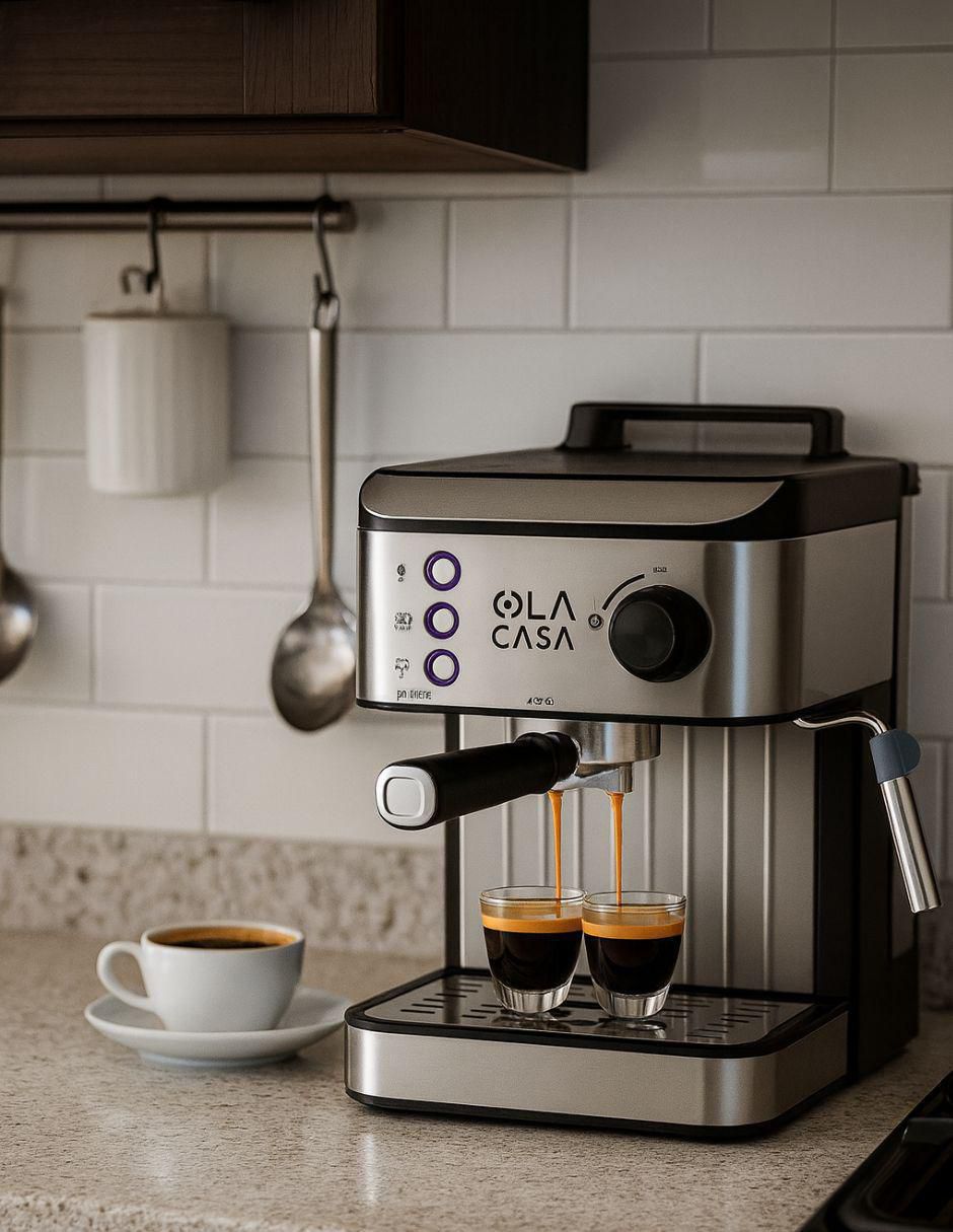 Cafetera espresso Ola Casa Delux