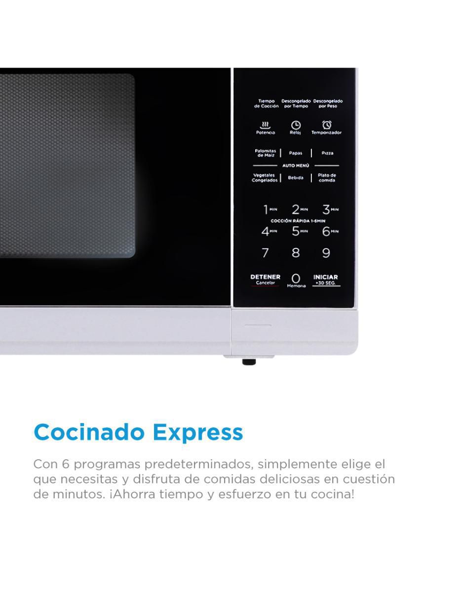 Horno de microondas convencional modelo MMDF07S2BW de 0.7 pies cúbicos