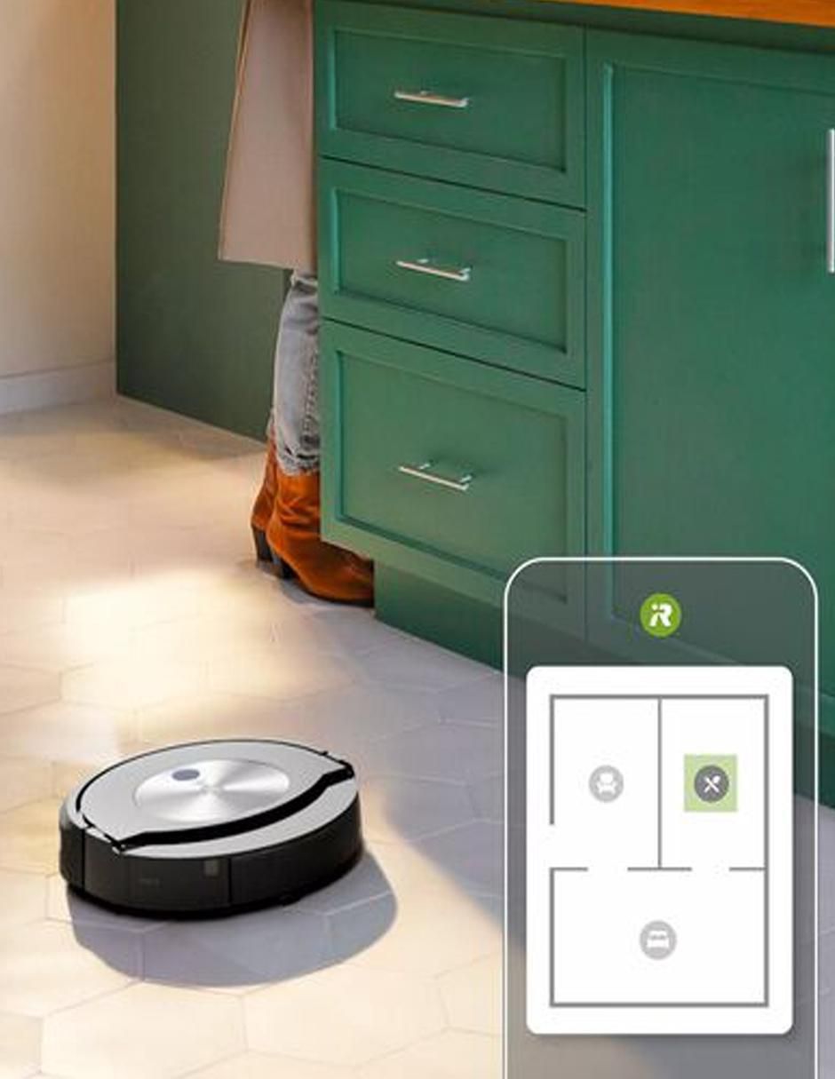 Aspiradora robot Irobot roomba combo j7+ y solucion de limpieza 1 litro