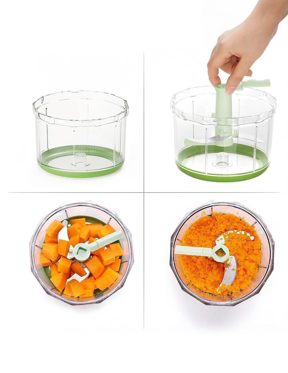 Set procesador de alimentos Hiperware cuchillas de acero inoxidable