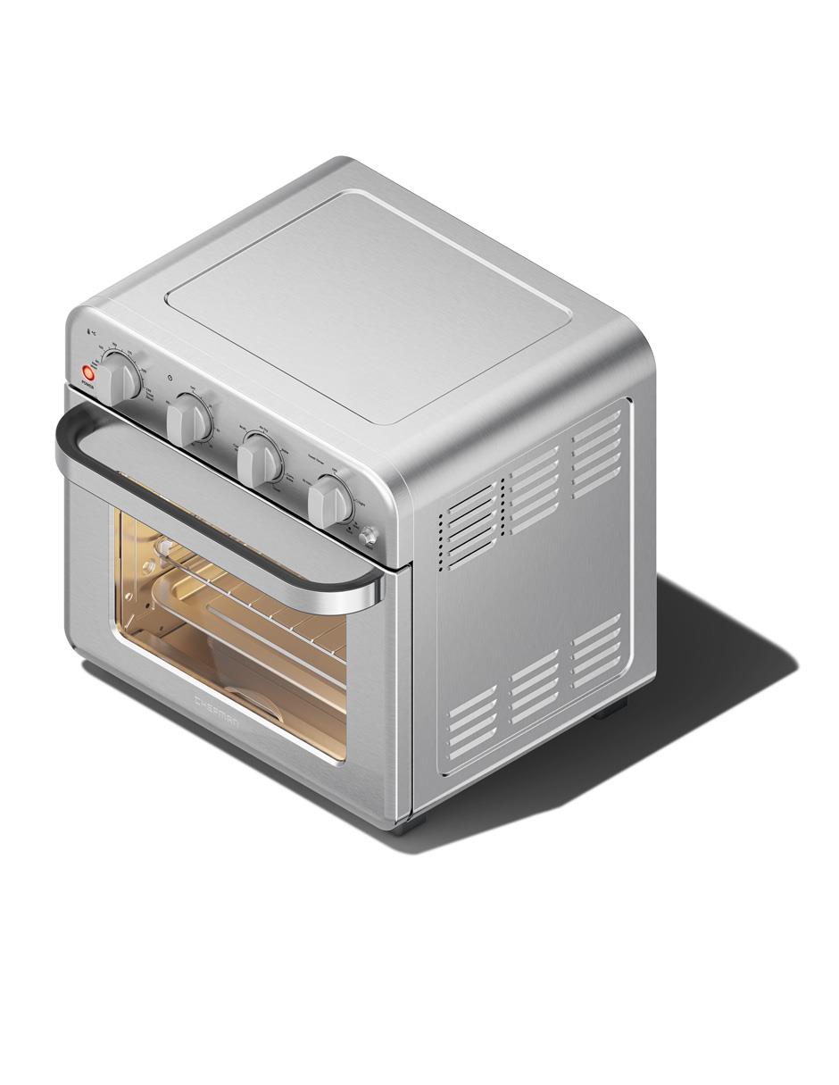 Horno eléctrico freidora Chefman RJ50-SS-M18-MX 18 l