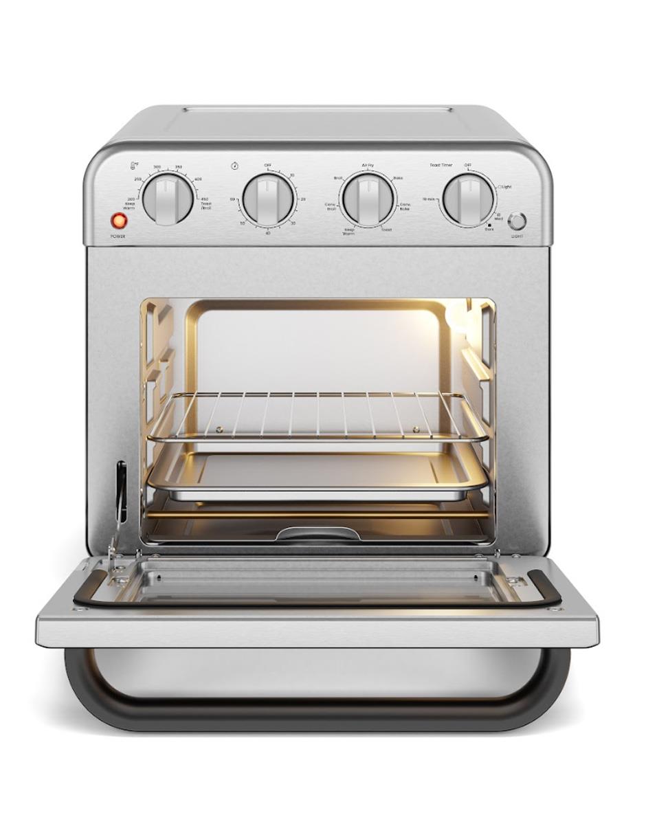 Horno eléctrico freidora Chefman RJ50-SS-M18-MX 18 l