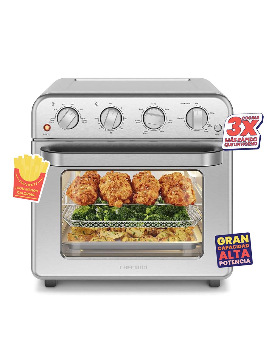 Horno eléctrico freidora Chefman RJ50-SS-M18-MX 18 l