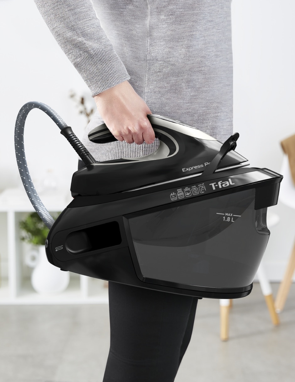 Generador de vapor T-Fal express power SV8062X0 suela durilium airglide