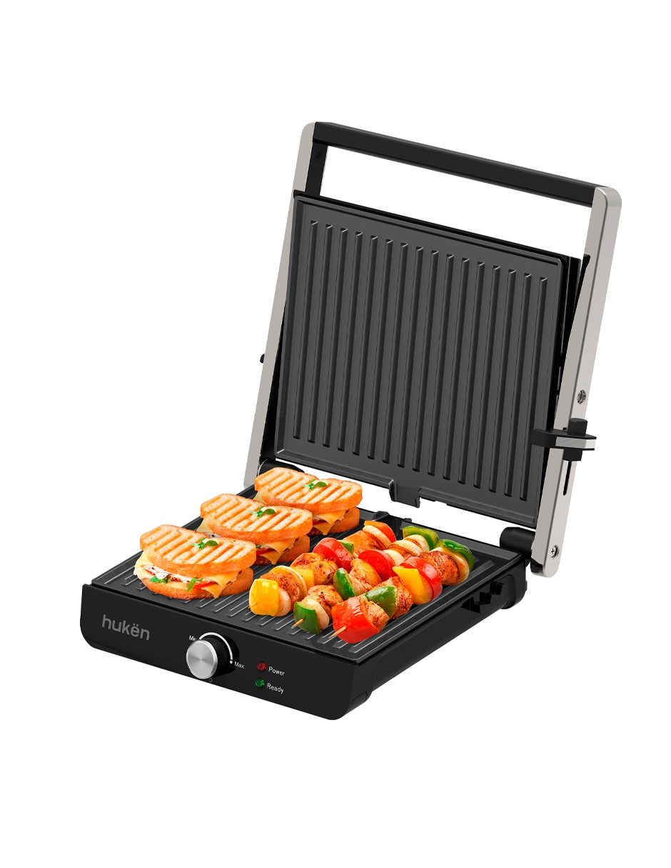 Parrilla eléctrica Masterchef MK-PG-4V2 de acero
