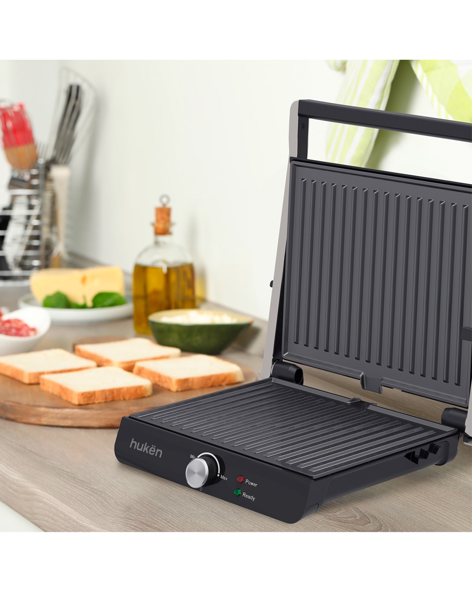 Parrilla eléctrica Masterchef MK-PG-4V2 de acero