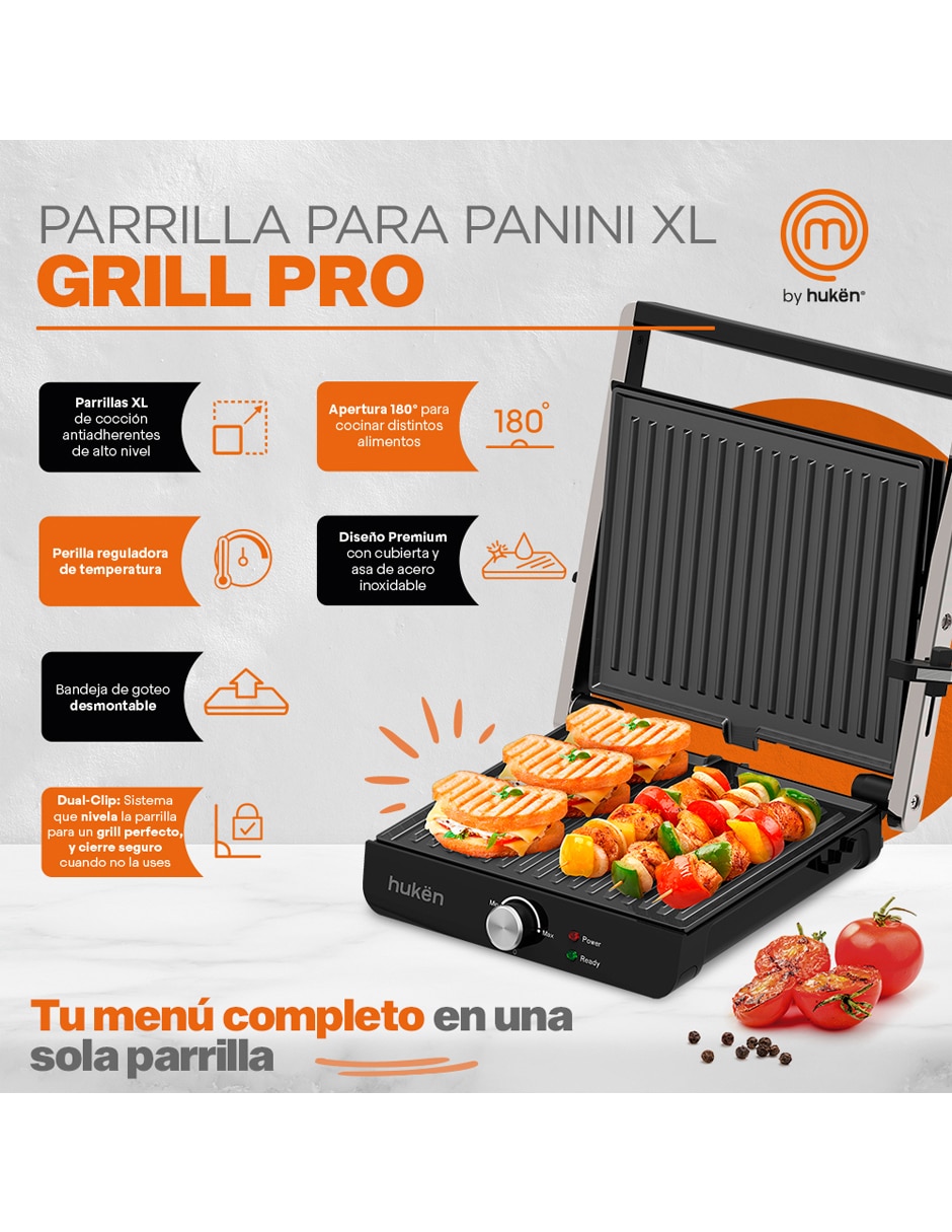 Parrilla eléctrica MK-PG-4V2 de acero
