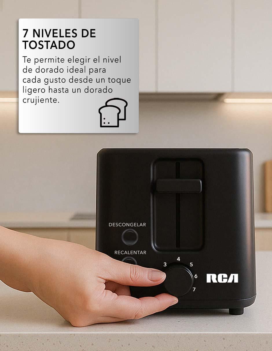 TOSTADOR RC-T2 , NEGRO 3