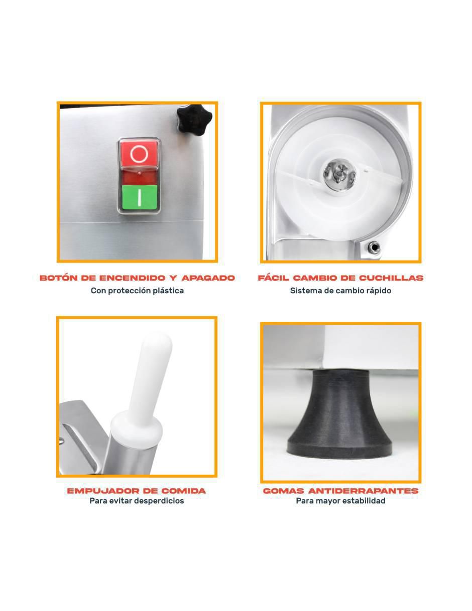 Set procesador de alimentos Gutstark cuchillas de acero