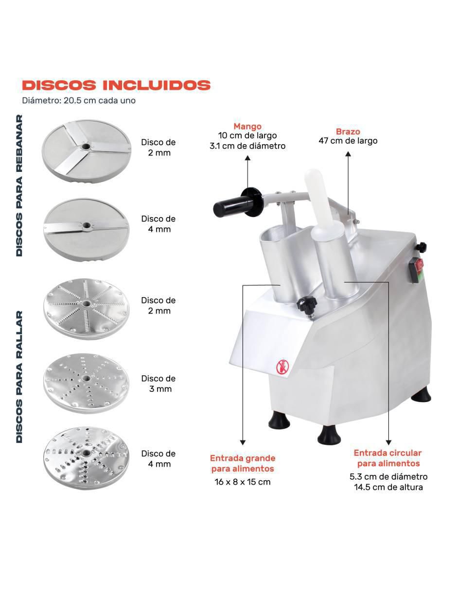 Set procesador de alimentos Gutstark cuchillas de acero