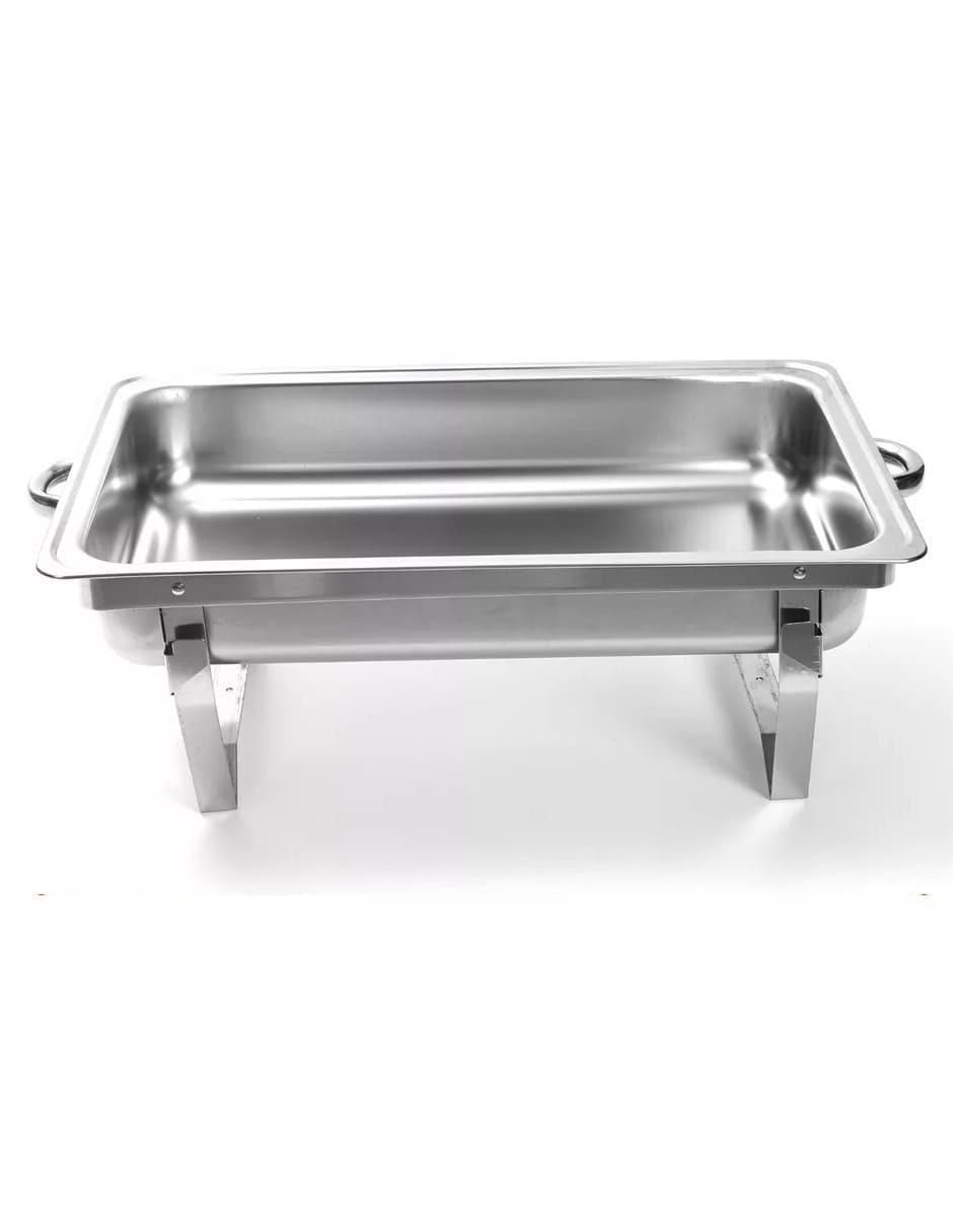 Chafer bufetera de acero inoxidable 3 compartimentos