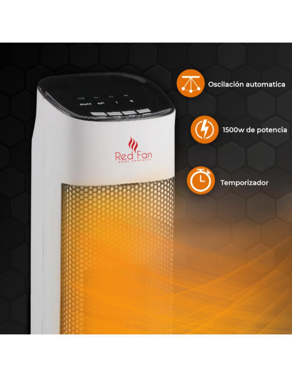Calefactor torre cerámico eléctrico Redfan de 127 V