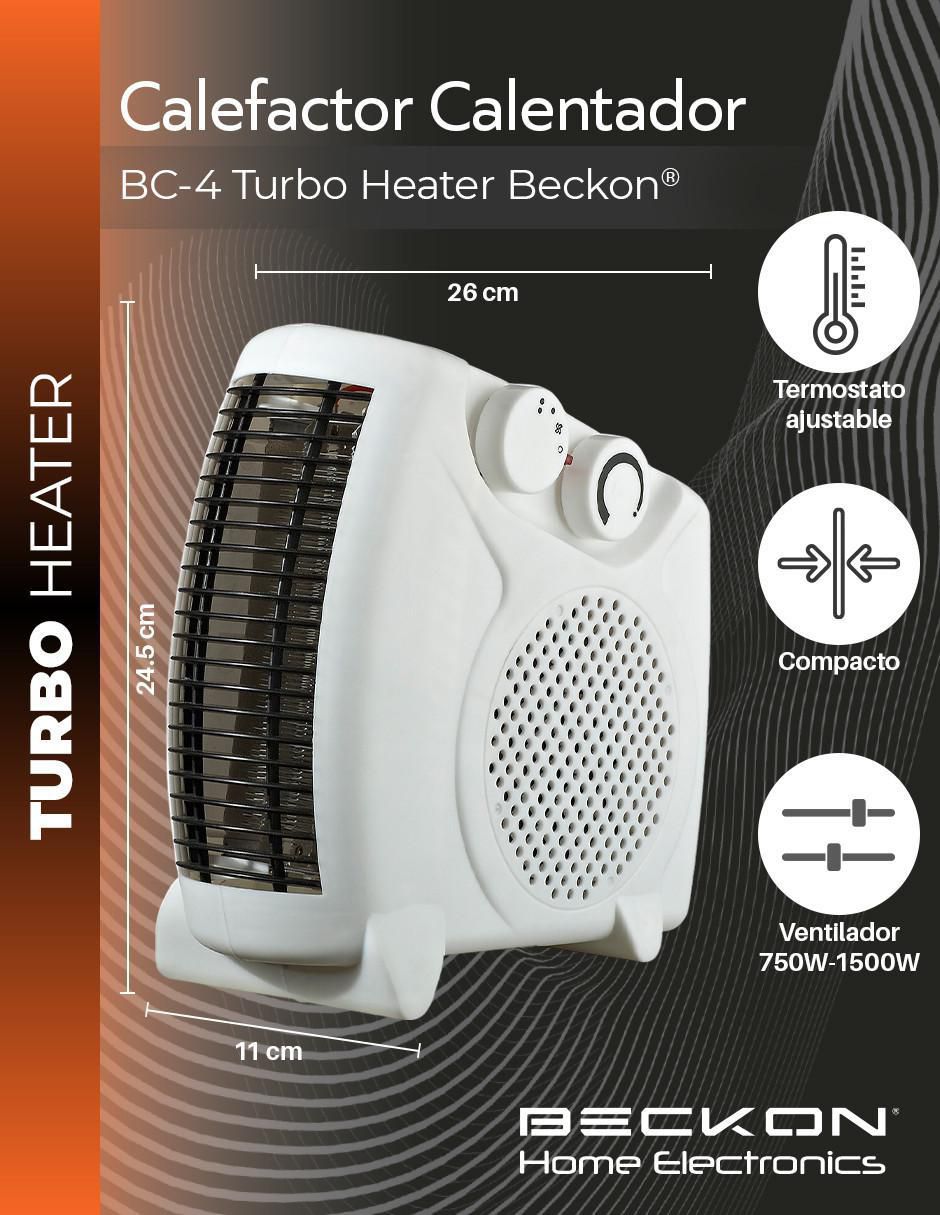 Calefactor torre eléctrico Beckon de 110 V - 120 V