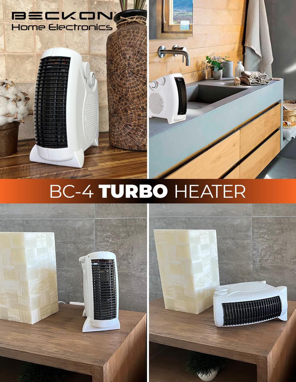 Calefactor torre eléctrico Beckon de 110 V - 120 V