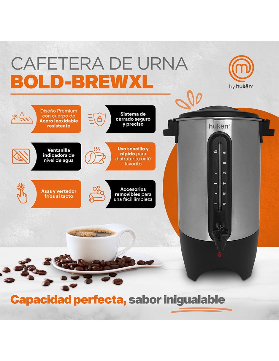 Percoladora masterchef 45 tazas
