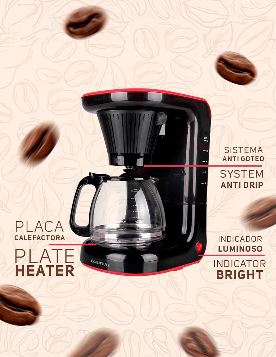 Cafetera de goteo velvet coffee 3