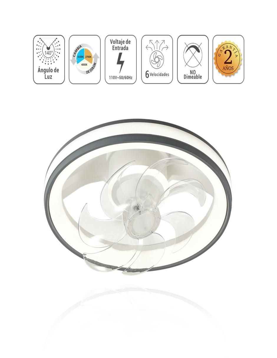 Ventilador de techo con control remoto 6 velocidades 3
