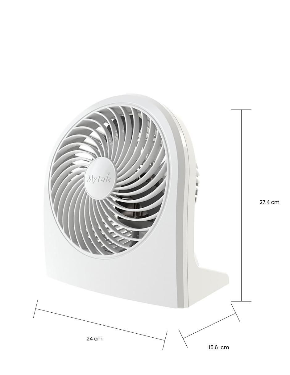 Ventilador de mesa Mytek 2 velocidades