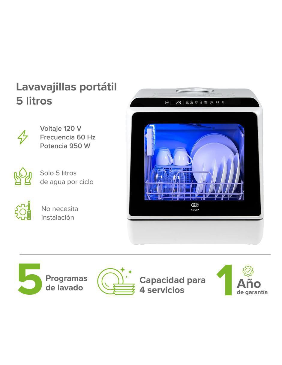 Lavavajillas de sobremesa 4 servicios dw01 5