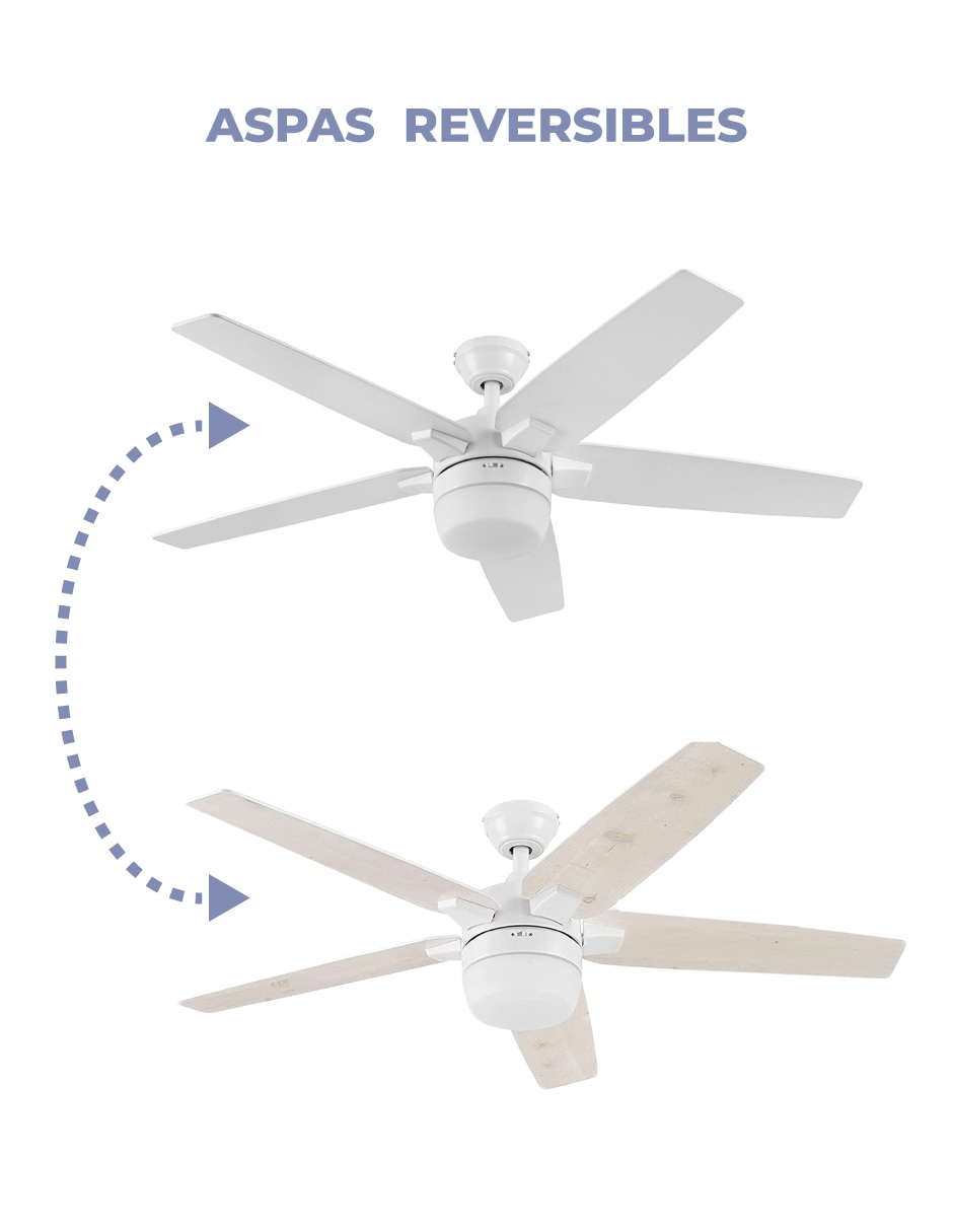Ventilador de techo con control remoto 3 velocidades 3