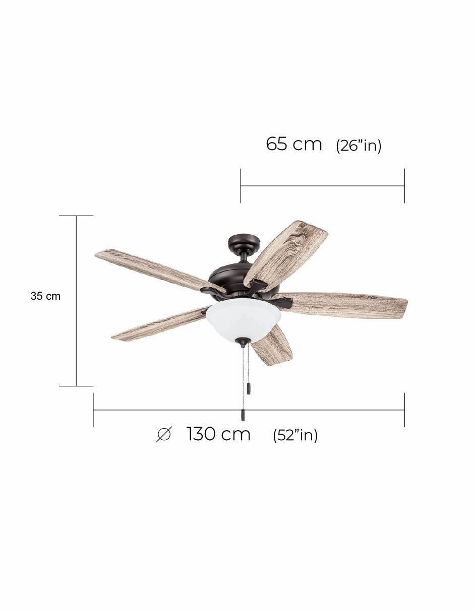 Ventilador de techo 3 velocidades 5