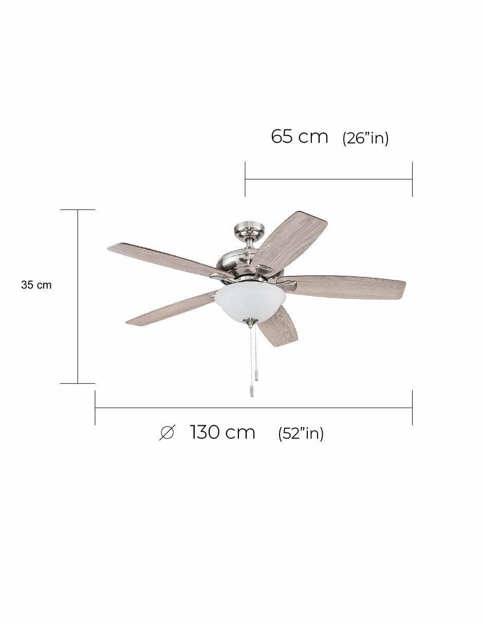 Ventilador de techo 3 velocidades 6