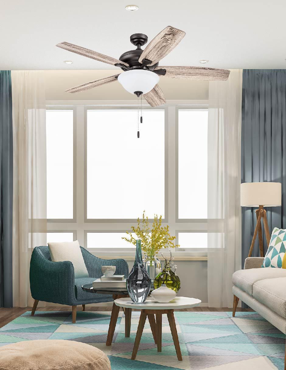 Ventilador de techo 3 velocidades 4