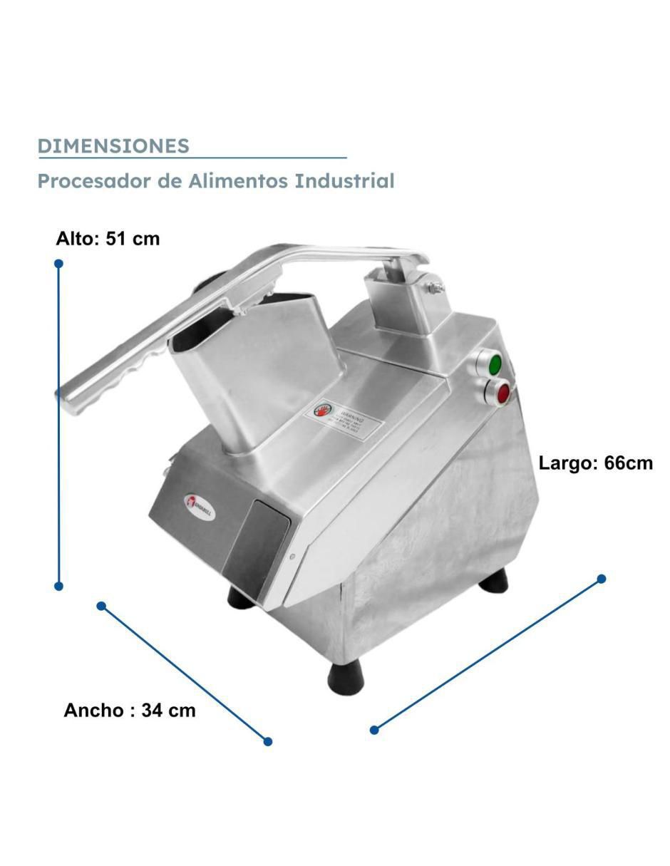 Procesador de alimentos Shorbull cuchillas de acero inoxidable