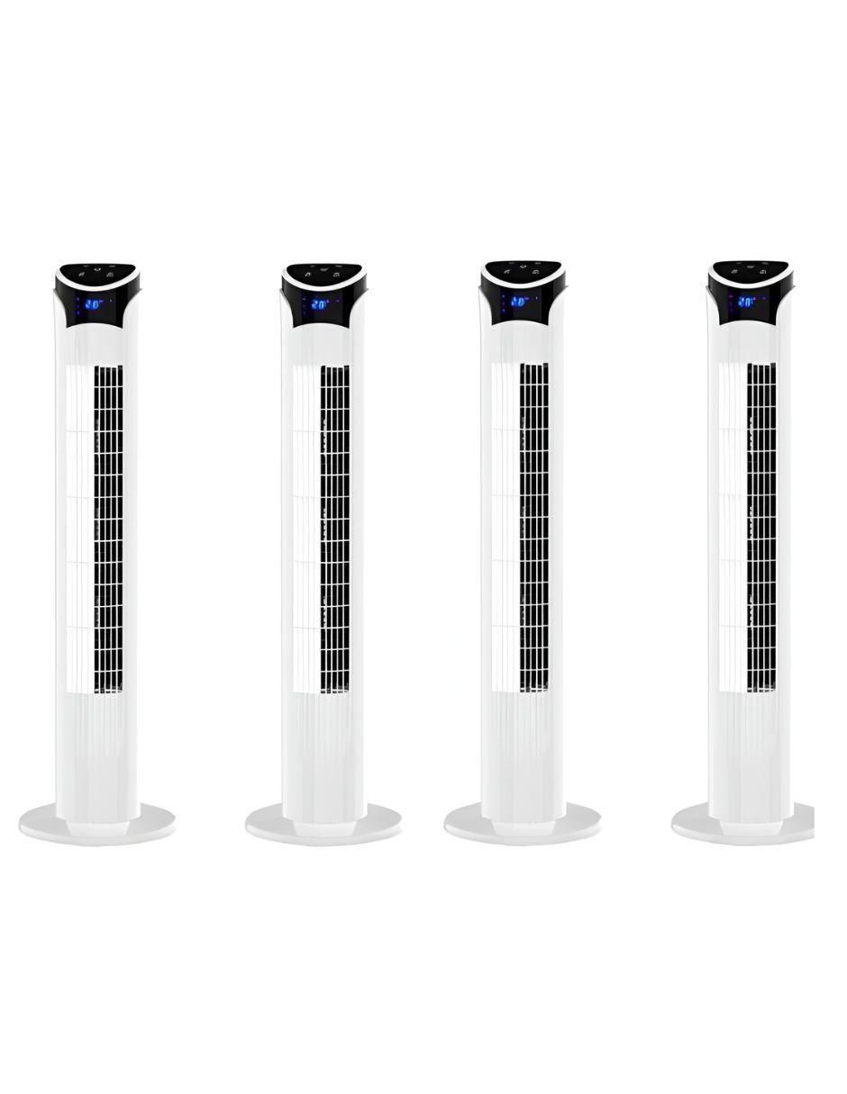 Ventilador de torre Blue Fan con control remoto 3 velocidades