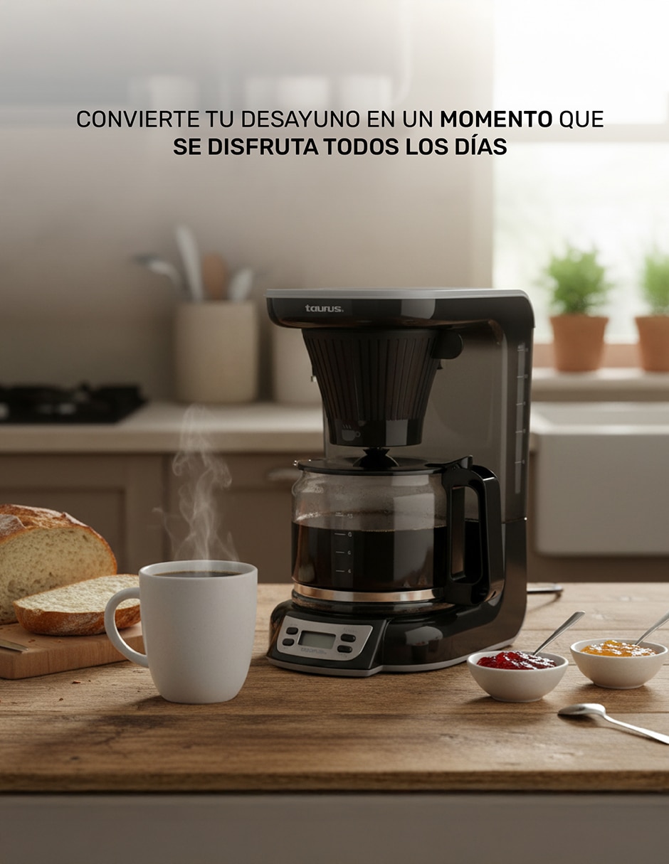 Cafetera de goteo velvet digital 11