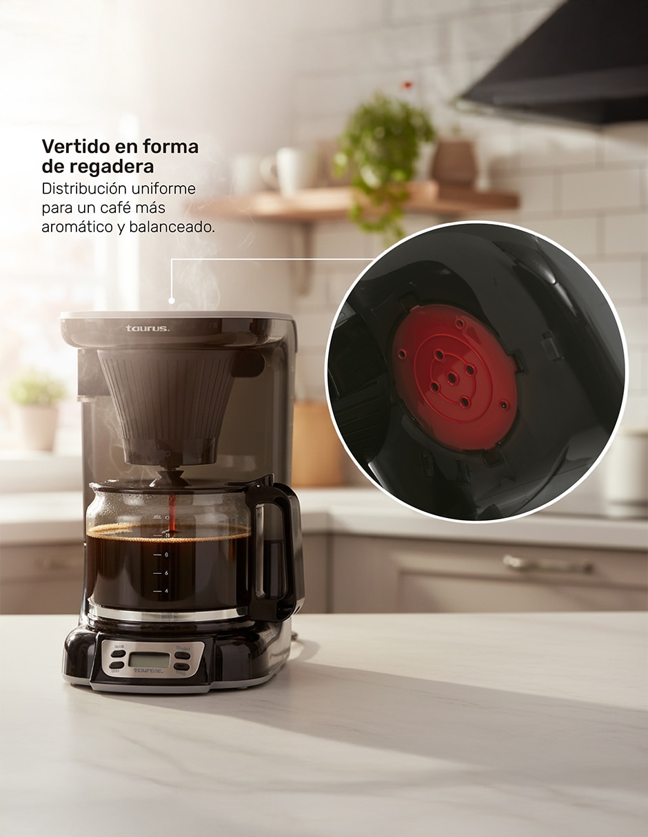 Cafetera de goteo velvet digital 7