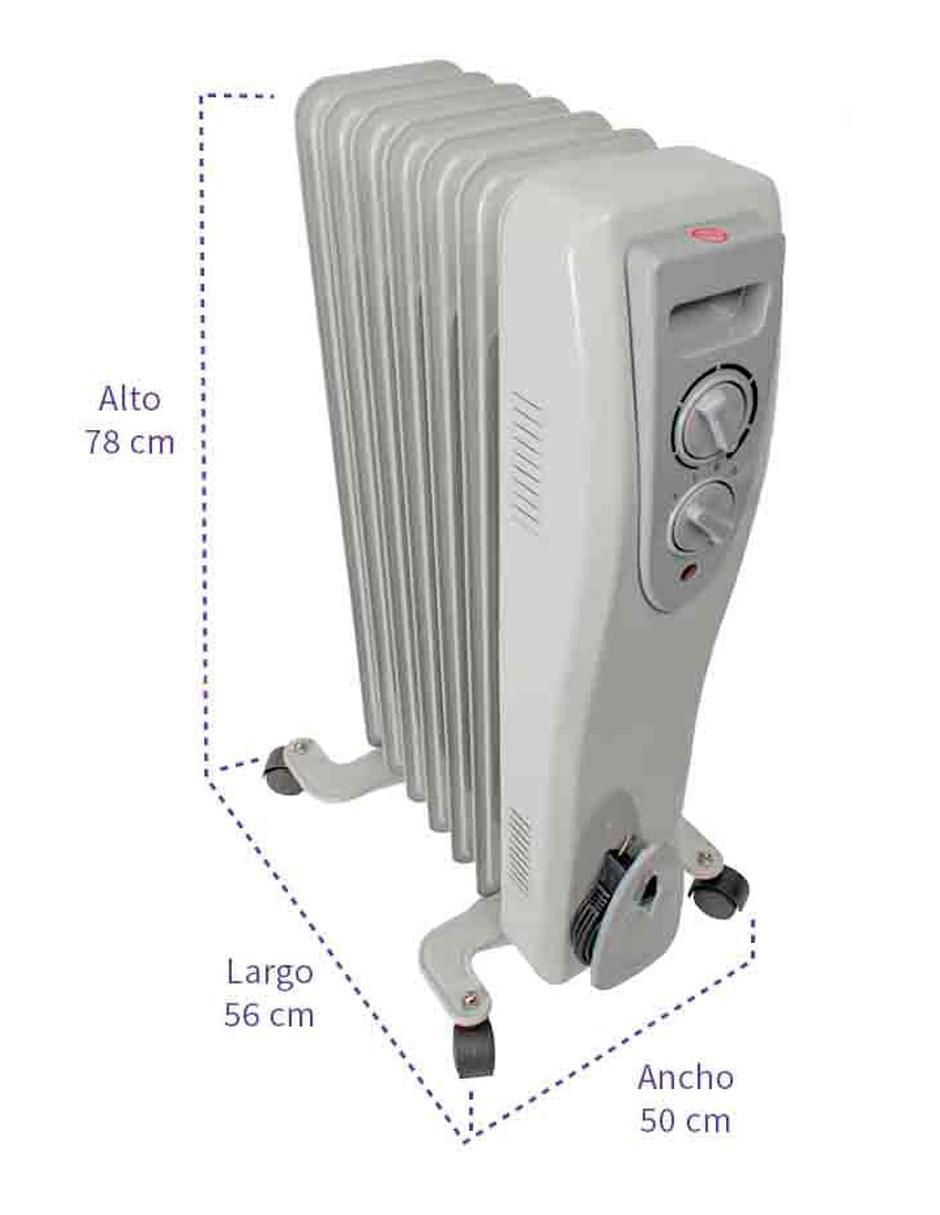 Calefactor de aceite eléctrico Iusa de 127 V