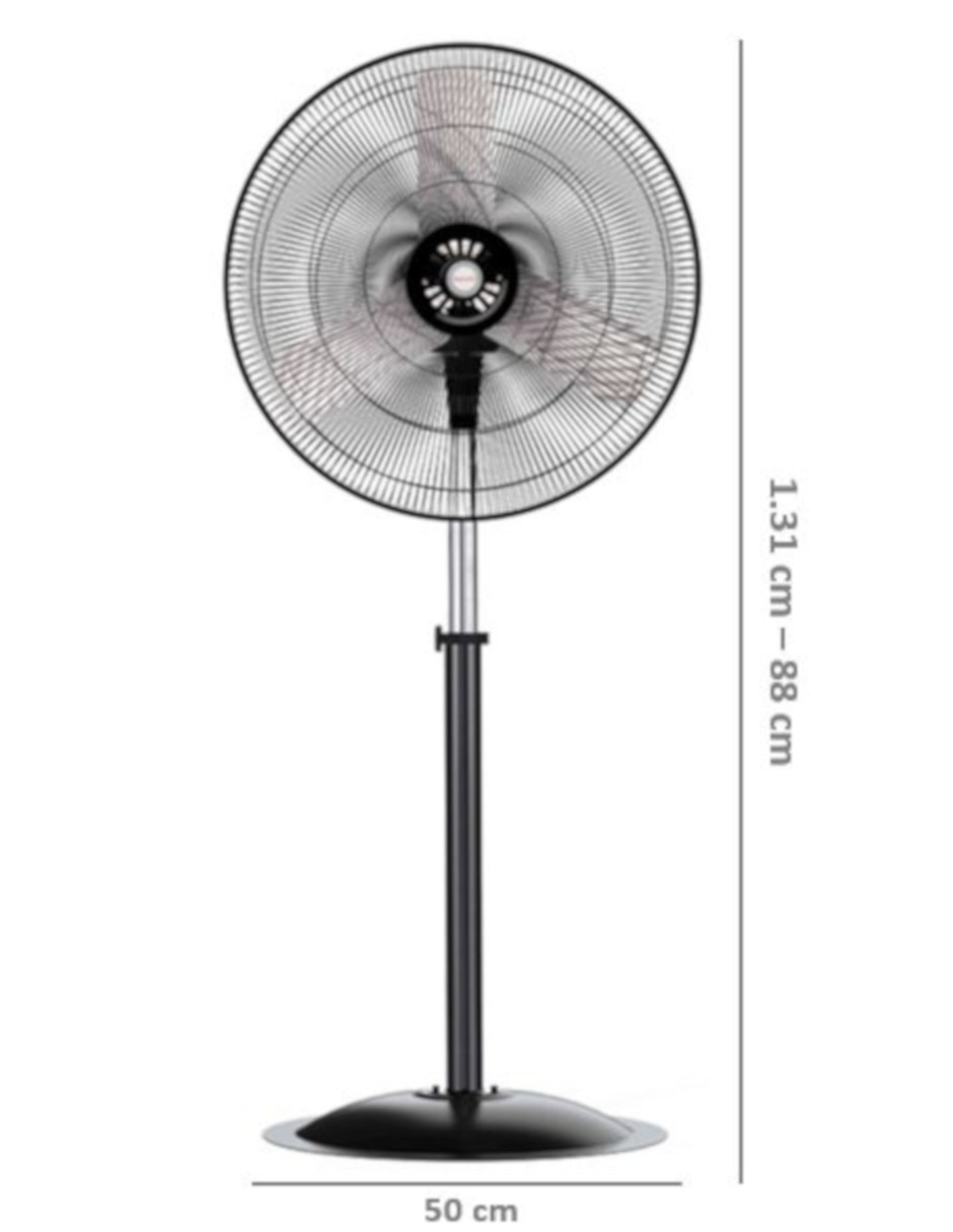 Ventilador de pedestal Mytek 3 velocidades