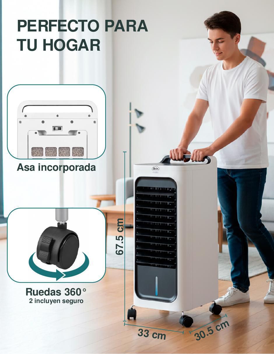 Ventilador 3 en 1 con control 3 velocidades 8