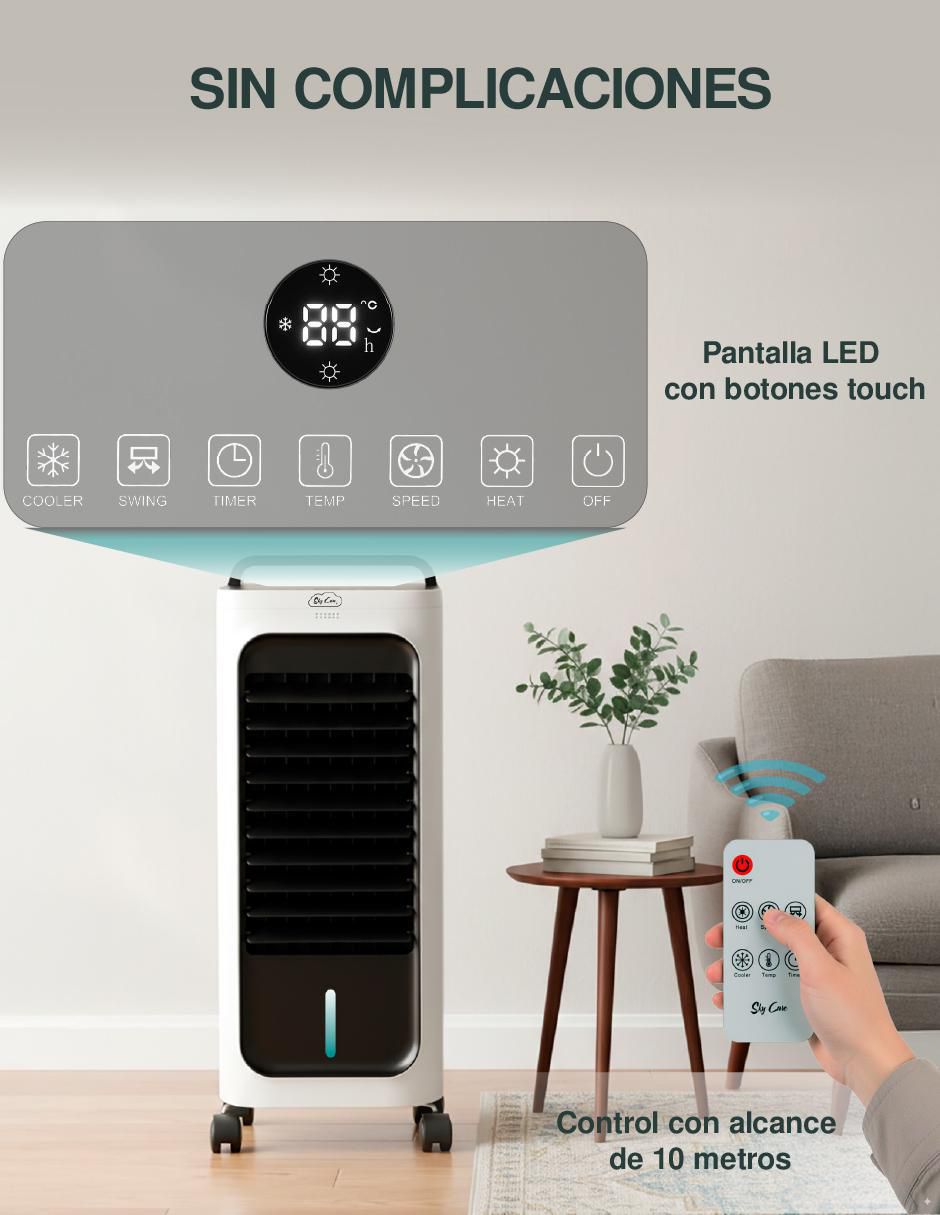 Ventilador 3 en 1 con control 3 velocidades