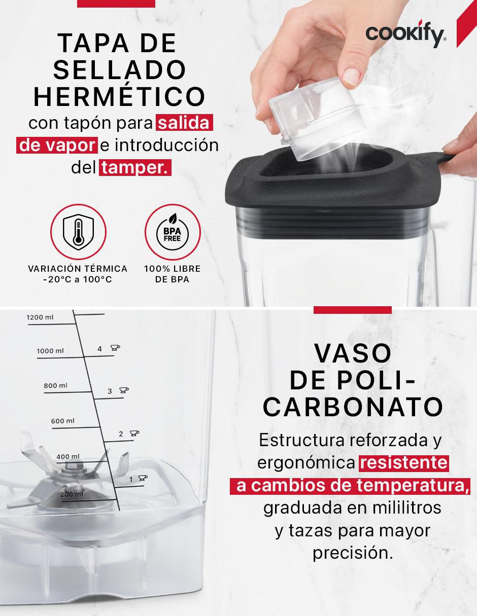 Set de vasos para licuadora Cookify
