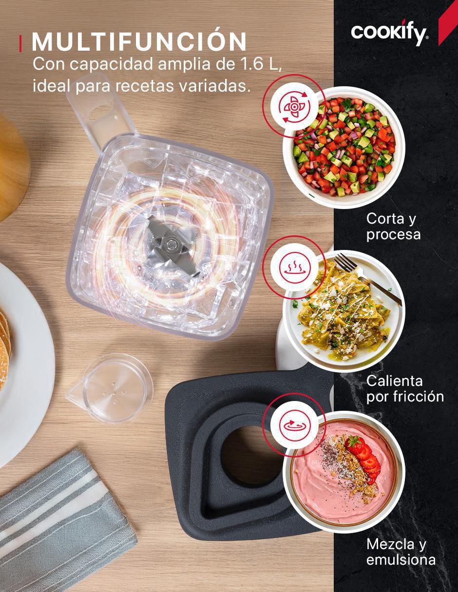 Set de vasos para licuadora Cookify