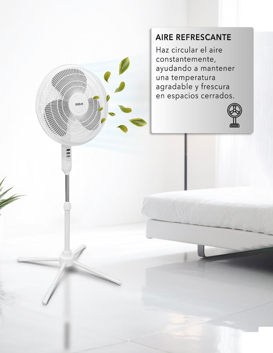 Ventilador de pedestal Rca 3 velocidades