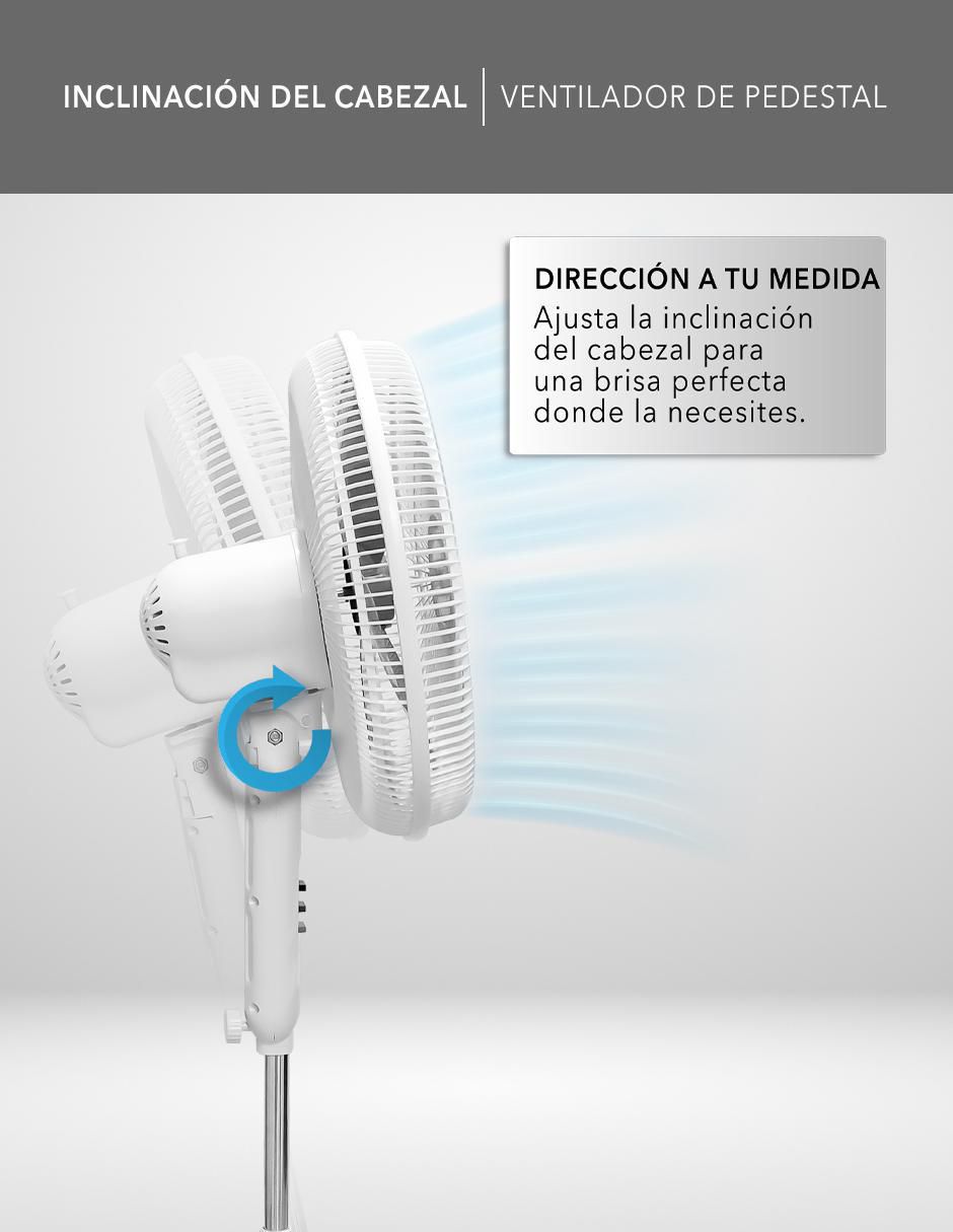 Ventilador de pedestal Rca 3 velocidades