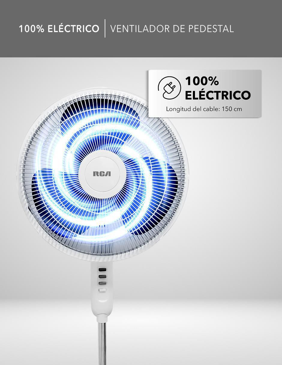 Ventilador de pedestal Rca 3 velocidades