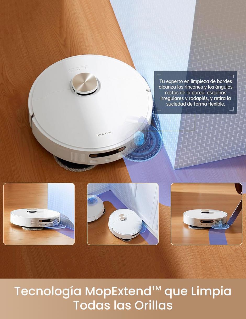 Aspiradora robot Dreametech l10s pro ultra heat 350 ml