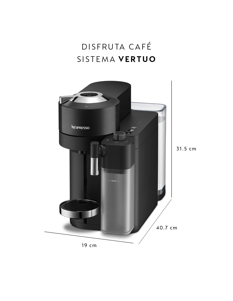 Cafetera multicápsulas vertuo gdv5-mx-bk-ne 6