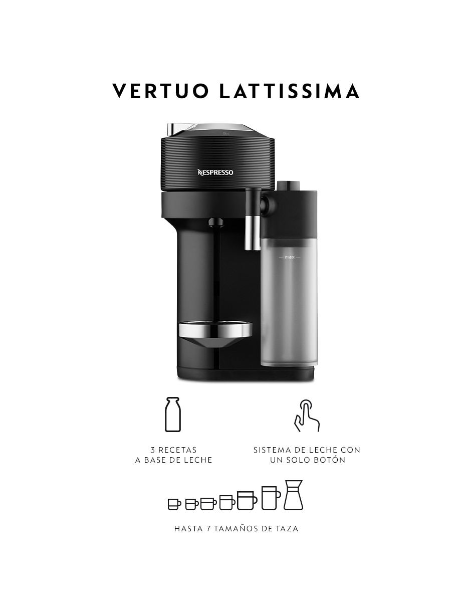 Cafetera multicápsulas vertuo gdv5-mx-bk-ne 2