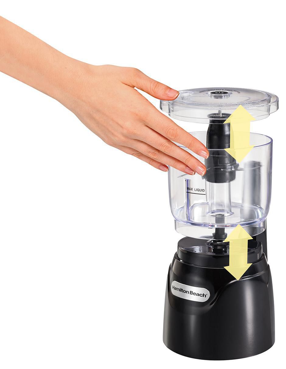 Procesador de alimentos Stack & Press cuchillas de acero inoxidable Procesador de alimentos Stack & Press cuchillas de acero inoxidable