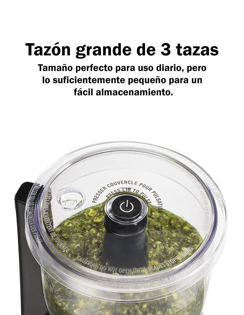 Procesador de alimentos Hamilton Beach Stack & Press cuchillas de acero inoxidable