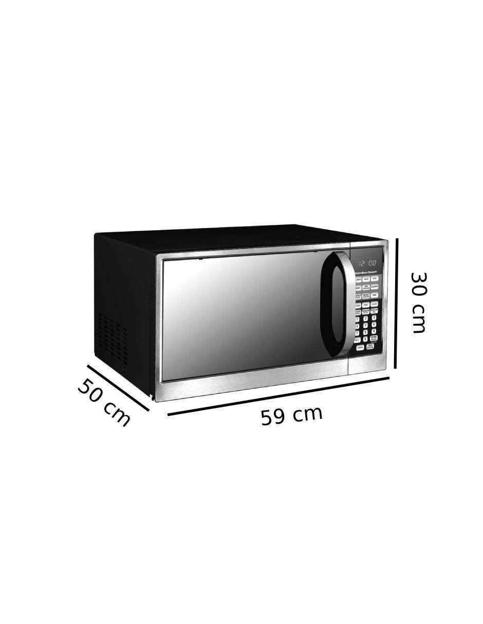 Horno de microondas convencional modelo HB-P100N34AL-J9 de 1.4 pies cúbicos 4
