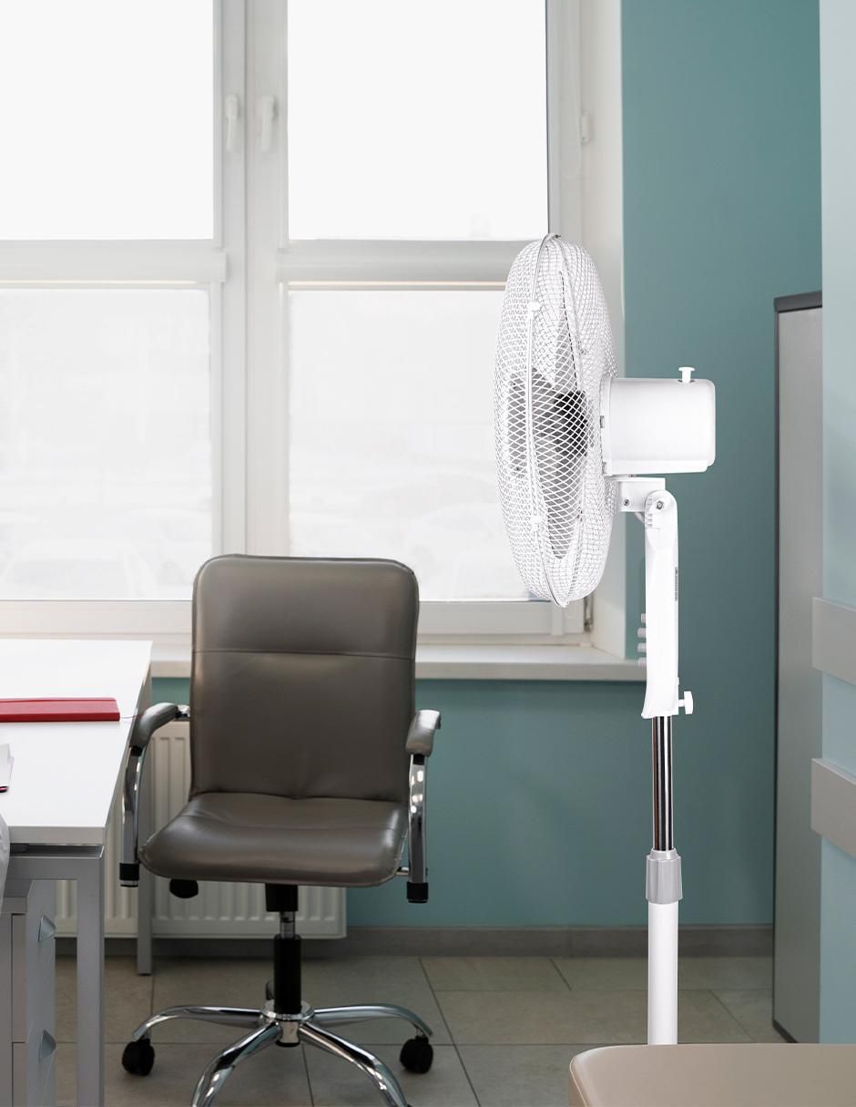 Ventilador de pedestal Daewoo 3 velocidades