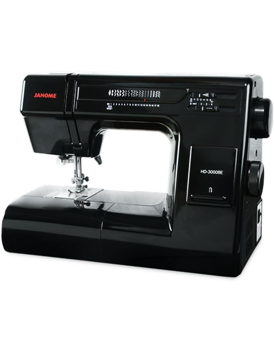 Máquina de coser mecánica Janome HD3000BE