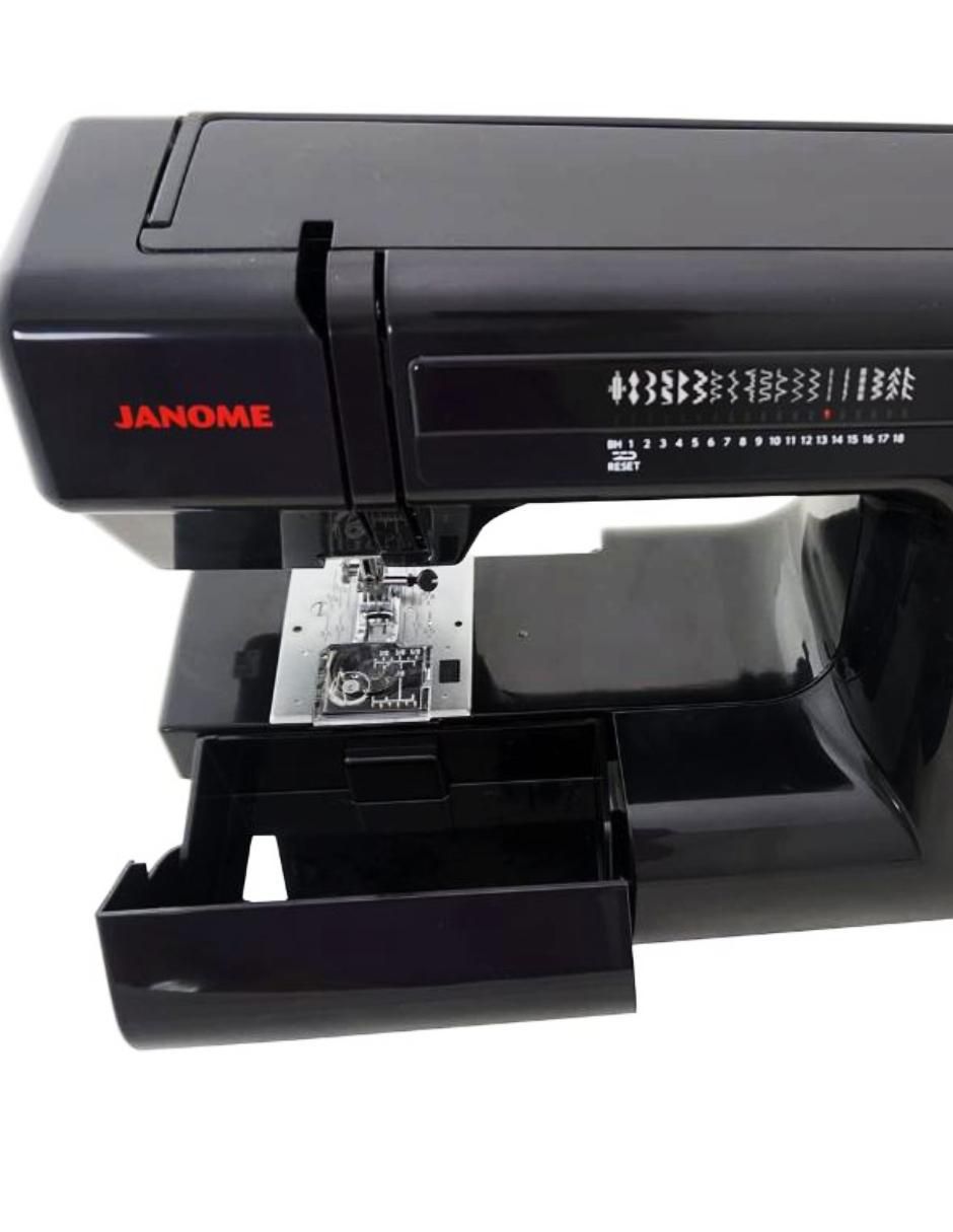 Máquina de coser mecánica Janome HD3000BE